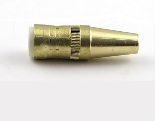 Miniatura 5 de WeldingCity Paquete de 2 boquillas de gas NS-1200B (diámetro de 12 pulgada, enrasado, latón) compatibles con consumibles para pistola de soldadura