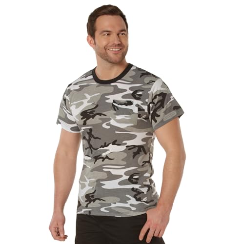 Rothco Pocket T-Shirt, City Camo, 2XL