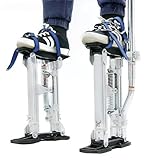 -Applications polyvalentes : qu'il s'agisse d'installer des cloisons sèches, de peindre des murs, de rénover une maison, d'élaguer des arbres ou d'effectuer des travaux électriques, ces échasses réglables s'adaptent à toutes les situations.