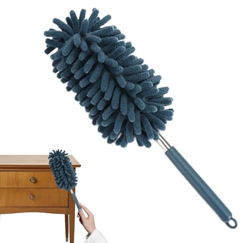 Microveiber Plumero - Cepillo para el polvo para muebles, cepillo limpiador de ventanas, plumero de microfibra | Paño interior del coche, cepillo para el polvo expandible, cepillo de limpieza de coche