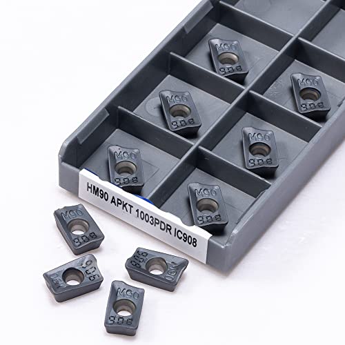 10 piezas herramientas de torneado CNC con insertos de carburo miniatura 5
