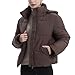 PUFFIT Damen Winter Jacke mit Kapuze Warmer Wasserdicht Winterjacke Steppmantel Female Jacken