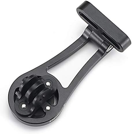 Corki Cycles Adjustable Out Front Stem Mounted Cycle Computer Bike Mount for Wahoo ELEMNT BOLT/ELEMNT ROAM/ELEMNT MINI Black