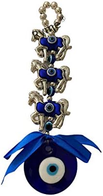Ryme Vastu Feng Shui Three Horse Evil Eye for Health Wealth Prosperity and Zodaic