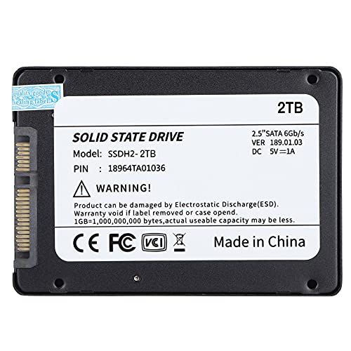 Dpofirs Externe SSD-Festplatte, Tragbare Festplatte Zum Speichern von Daten, 2,5-Zoll-Festplatte Festplatte für Home… – Bild 6