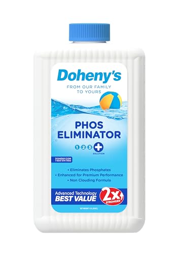 Image of Doheny's Pro-Grade Plus PHOS Eliminator | Quickly and Reliably Removes Phosphates in Your Pool | Non-Clouding Formula | Safe, Simple & Effective Solutions for All Swimming Pools, 1.5L