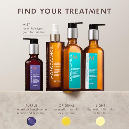 Moroccanoil Treatment Purple olio nutriente per capelli biondi e grigi 25 ml - 8