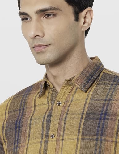 Image of Pepe Jeans Men's Regular Fit Full Sleeve Checkered Cotton Casual Shirt | Check Shirt for Man | Smart & Stylish | Multiple Styles | Mens Casual Shirts