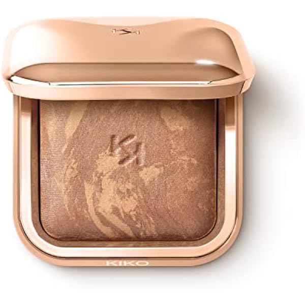 KIKO Milano Silky Glow Baked Bronzer 02 | Spiekany Puder Brązujący O Jedwabistej Teksturze