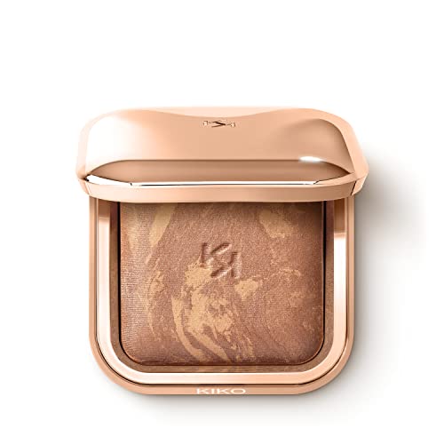 KIKO Milano Silky Glow Baked Bronzer 02 | Spiekany Puder Brązujący O Jedwabistej Teksturze