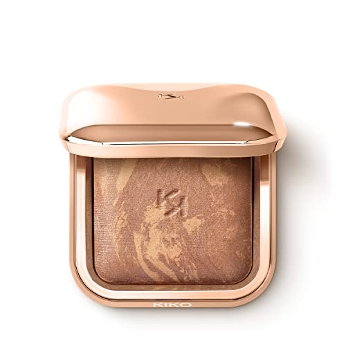 KIKO MILANO, Silky Glow Baked Bronzer, Pó Compacto Bronzeador, Cor 02 Terracota