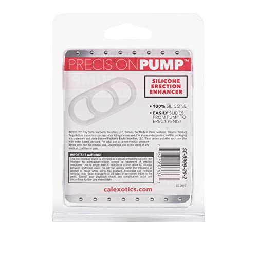 California Exotic Novelties Precision Pump Silicone Erection Enhancer, White #TOP5