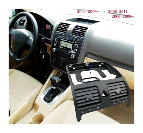 Cubierta de rejilla del salpicadero para VW Rabbit y Golf MK5 2