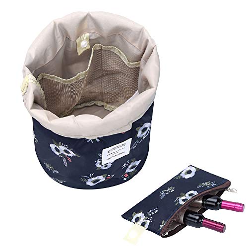 Hoyofo Set Of 3 Drawstring Makeup Bags Travel Cosmetics Bag Brush Organizer Multifunctional Toiletry Kit Storage Pouch #TOP4