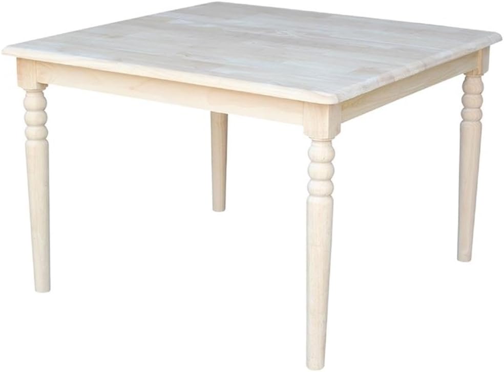 International Concepts Unfinished Kids Square Kids Table