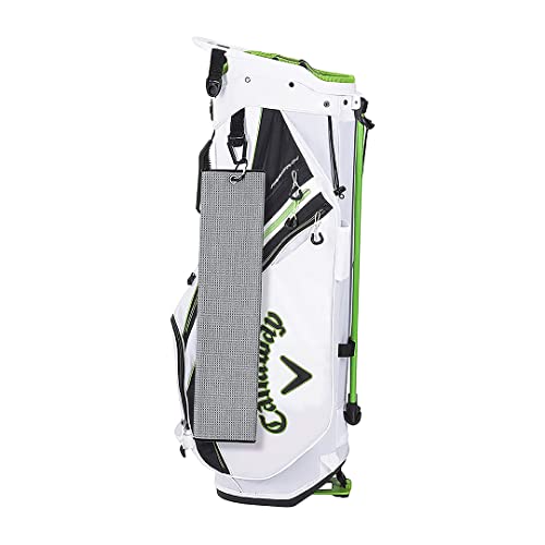 Elkpace Golf Towel, Microfiber Golf Towels With Waffle Pattern Tri-Fold Golf Accessories For Men | Golf Brush Tool Kit |Golf Towels For Golf Bags With Clip (1 Grey Towel + Brush) #TOP7