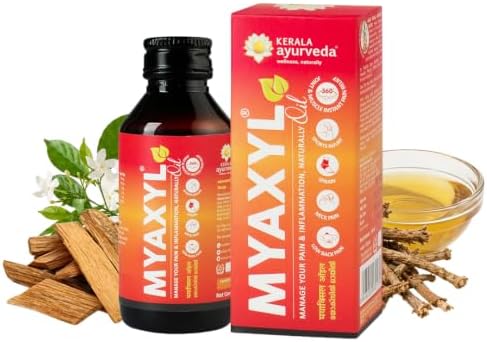 Kerala Ayurveda Myaxyl Oil Ayurvedic Knee, Joint & Back Pain Relief 60Ml