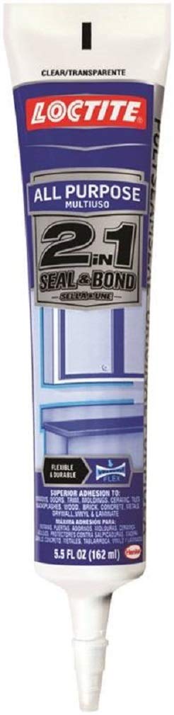 2139007 Polyseamseal All Purpose Adhesive Caulk, Clear, 5.5 oz. - Quantity 1212
