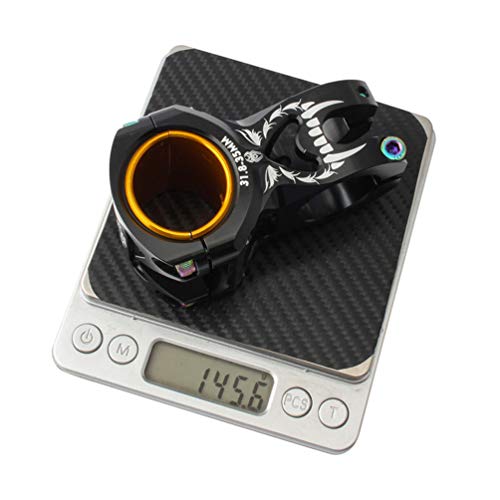 CLISPEED Bicicleta Montanha Haste De Bicicleta Curta Haste Mtb Haste De Titânio Adaptador De Cabeça