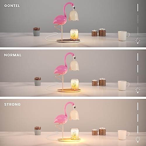 Codogoy Candle Warmer Lamp With Timer, No Flame Electric Candle Wax Melting Lamp, Dimmable Candle Lamp, Compatible With Small & Large Candle For Home Bedroom Decor Table Light #TOP4