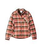 Obermeyer Girls Tg's Avery Flannel, Coral Berm Plai, Medium