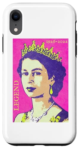 �p�� QUE%N ELIZA%BETH II MONARCH LEGEND UNITED KINGDOM �X�}�z�P�[�X iPhone XR �p