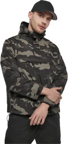 Image of Men's Fleece-Lined Quarter Zip Windbreaker Pullover