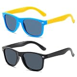 Style Moderne et Couleurs Attrayantes pour Garçons et Filles: Les couleurs vives et le design moderne de ces lunettes plaisent aux garçons comme aux filles. Que ce soit pour une journée à la plage, une sortie shopping ou une fête d'anniversaire, elles accordent bien avec leurs tenues et ajoutent une touche de fantaisie à leur style.