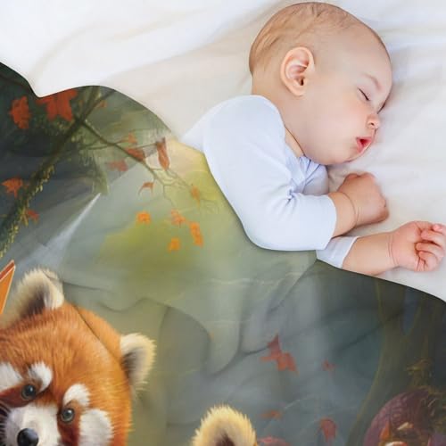 Couverture de canapé ours polaire flannel douce pour enfant