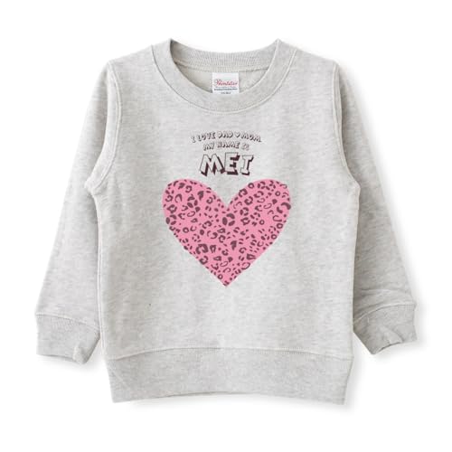 [Dessert Apparel] �L�b�Y �g���[�i�[ ������ �n�[�g04 ���I�p�[�h�� �q���E�� �X�E�F�b�g 100 110 120 130 140 150 �q�ǂ� ���킢�� ���O���� �l�[�� �o�[�X�f�[ �j�� �M�t�g �a���� �v���[���g�i120 �I�[�g