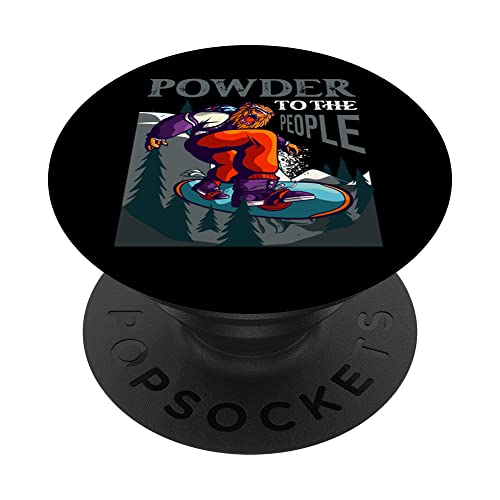 Poudre pour le snowboard PopSockets PopGrip Interchangeable Cover