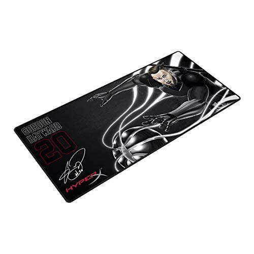 HyperX Fury S - Gordon Hayward Limited Edition Pro Gaming Mouse Pad, Cloth Surface Optimized for Precision, Stitched Anti-Fray Edges, X-Large 900x420x4mm - Thumbnail 2