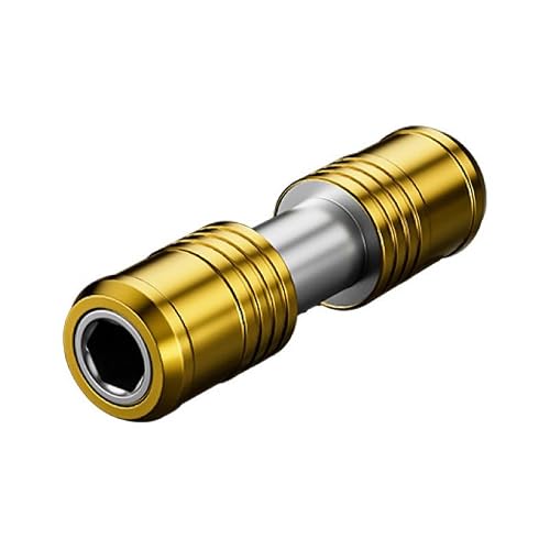 54Mm Length Screwdriver Bit Holders Double Head Extension Rod Fast Change Socket Converters Hexagon to 6.5Mm for Electric Drill Impacts Wrench Hexagon Fast Change Port Adapter