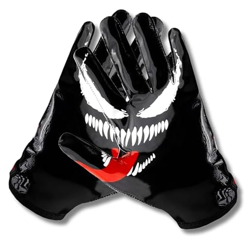 TAQCHA Villain Football Gloves - Adult Size (Medium)