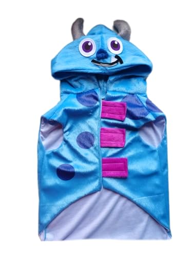 Fantasia Pet Monstrinho Moda Pet Cães e Gatos (P, Bolinhas)