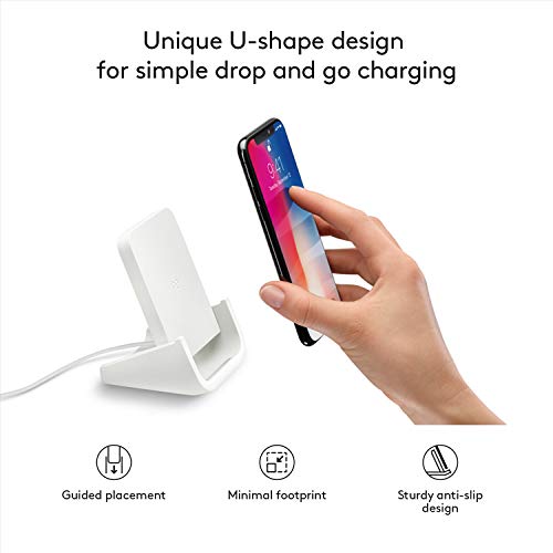 Logitech Powered Wireless Charging Stand for iPhone 8, 8 Plus, X, XS, XS Max and XR by Logitech - Used condition - Image 3