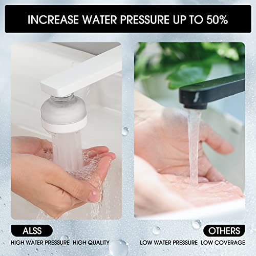 Alss-Al Faucet Water Filter Faucet Mount Filters Purifier Kitchen Tap Filtration Activated Carbon Removes Chlorine Fluoride Heavy Metals Hard Water For Home Kitchen&Bathroom #TOP1