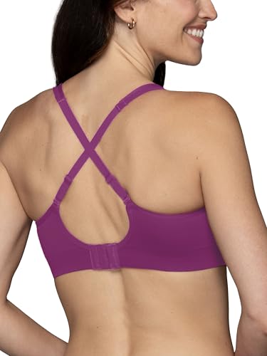 Image of Vanity Fair Women's Beauty Back Smoothing Wireless Bra, Comfort and Support, Simple Sizing Available S-3xl