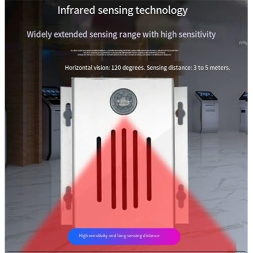 Audio player PIR pour accueil personnalisé et diffusion sonore en fiche EU