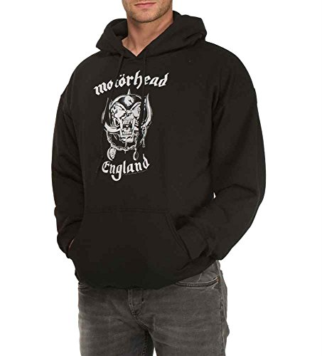 Mot?rhead - England Hoodie, Black, S, Black, Small