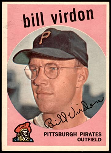 1959 Topps Bill Virdon Pirates Card