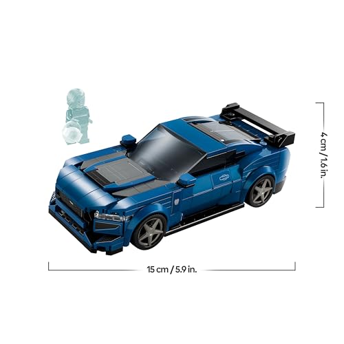 Speed Champions Auto Sportiva Ford Mustang Dark Horse, Macchina Giocattolo da Costruire per Bambini e Bambine da 9 Anni in su, Modellino di Veicolo da Corsa con Minifigure, Idea Regalo 76920 - Lego - Immagine 8