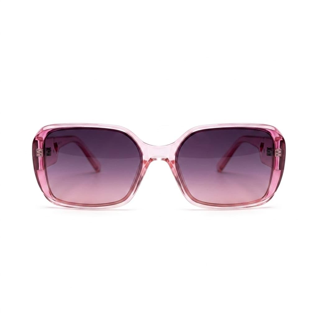 Women’s Hexagonal Square Sunglasses | Lightweight TR90 Eyewear Frame | UV Protection, Anti-Glare, Comfortable & Stylish Oversized Sunglasses for Women-image-37