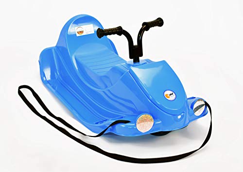 KHW Unisex Jugend Snow Quad Schlitten, Iceblue, 90x47x40 cm Cover