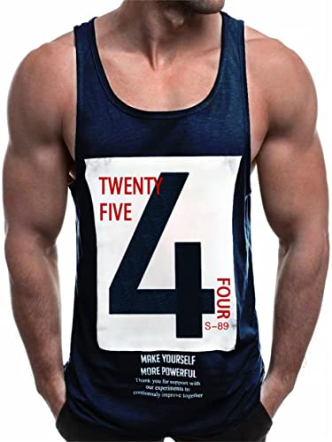 Camiseta de Tirantes Hombre Deportiva Bodybuilding Culturismo Camiseta sin Mangas Fitness Deporte Masculina para Entrenar Gym Cover