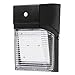 Hyperikon LED Wall Pack Outdoor Light, 15W, Security Wall Sconce Fixture, Photocell Included, Clear, UL