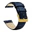 Navy Blue & Gold Buckle