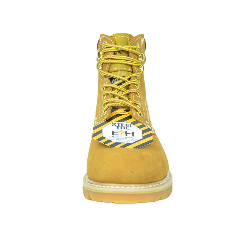 6'' WHEAT NUBUCK STEEL TOE MAN'S BOOTS/SAFETY BOOTS/CONSTRUCTION BOOTS4