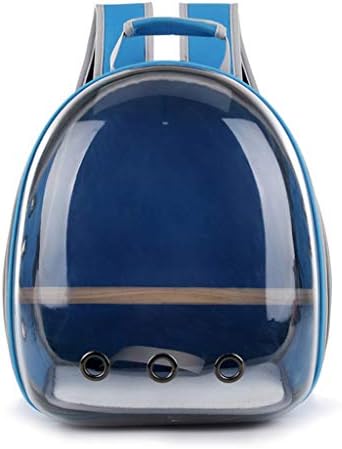 Hardli Pet Parrot Carrier, Bird Travel Bag,Space Capsule Transparent Backpack, Breathable 360° Sightseeing,Portable
