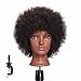 Hairginkgo 100% Human Hair Mannequin Head Hairdresser Training Head Manikin Cosmetology Doll Head (92092B0210) 